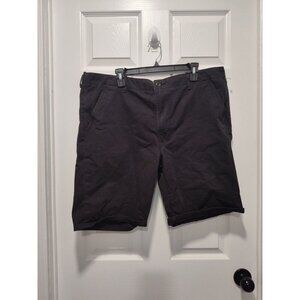 Levis Strauss Men Shorts 40 Black 100% Cotton Chino Casual Outdoor CW-3013‎
